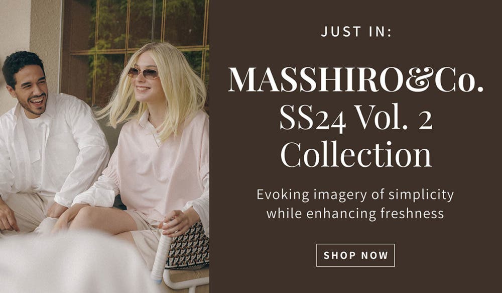 Masshiro&Co SS24 Collection 2024
