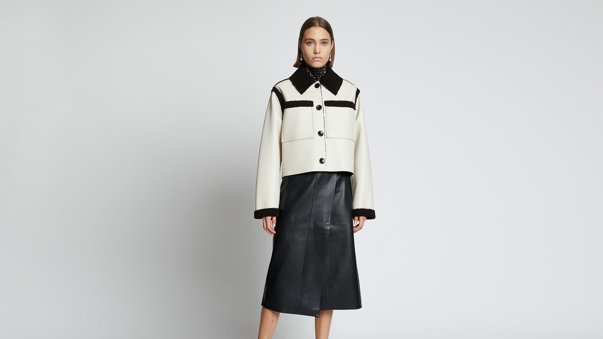 Oversize Leather Jacket Oversize Leather Jacket